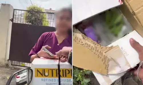 Woman sends sealed package,Rapido, rapidoporter, uttarpradesh, deliveryservice