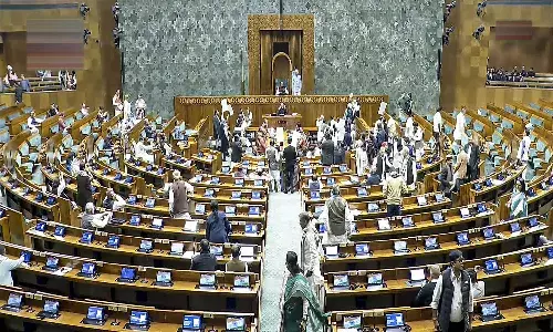 National News, Delhi, Parliament Budget Sessions, Lok Sabha adjourned, opposition protests