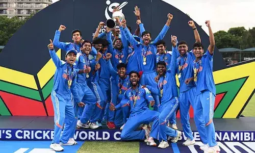 India win, 6th U19 World Cup, Sooryavanshi, England