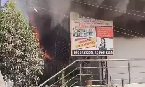 Fire Accident, Sangareddy District, Private School, Municipal Election