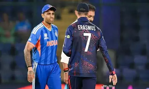 టాస్ గెలిచిన నమీబియా.. జ‌ట్టులో లేని అభిషేక్ శర్మ..!