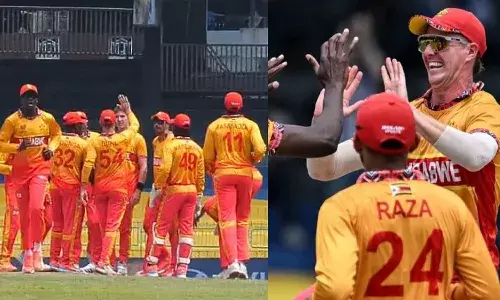 ఆస్ట్రేలియాపై జింబాబ్వే సంచలన విజయం