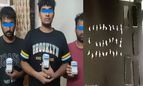 Hyderabad News, Crime News, Gachibowli Drugs, Hyderabad Police, Eagle Team, Cocaine Seized, Drug Bust