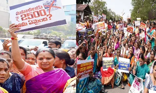 Telangana, Kavitha Kalvakuntla, Hyderabad, Praja Bhavan Siege, Congress Broken Promises, Telangana Jagruthi, Telangana Politics