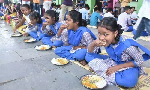 Telangana Civil Supplies, Steam Rice, Govt Schools, Welfare Hostels, Stephen Raveendra, Student Nutrition, Mid-day Meals Telangana, Quality Food