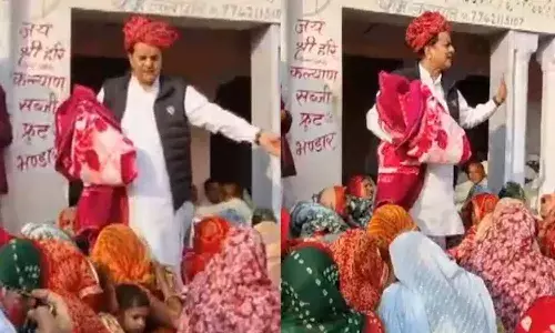 Sukhbir Singh Jaunapuria, Rajasthan News, BJP MP Controversy, Tonk District, Blanket Distribution, Muslim Community, Narendra Modi