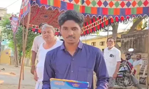 Andrapradesh, Nellore, Inter Exams, Heart breaking, Student Life, Father Loss