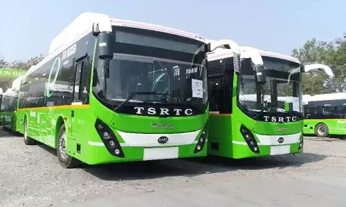 Hyderabad News, TGSRTC, Olectra, Electric Buses, PMeDrive, PublicTransport, GreenMobility