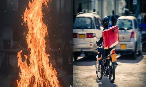 National News, Uttarpradesh, Bareilly, Delivery executive, Suicide Attempt, Delivery Boy, Viral News, UP Police