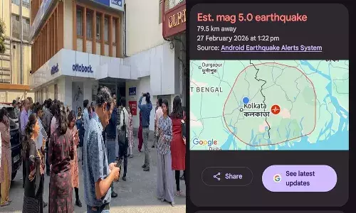 National News, Bengal, Kolkata Earthquake, WestBengal, Earthquake Alert