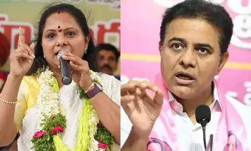 కేటీఆర్‌కు కవిత కౌంటర్..!