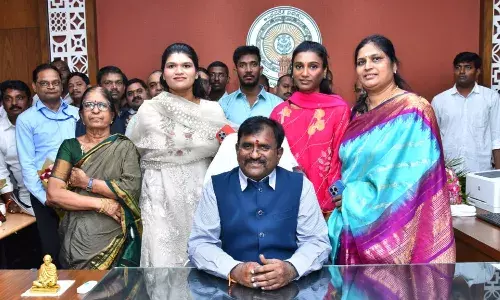 సీఎస్‌గా పదవీ బాధ్యతలు స్వీకరించిన సాయి ప్రసాద్