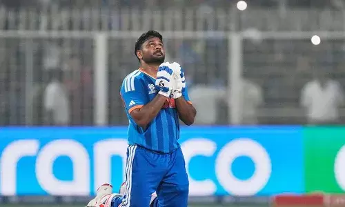 India vs West Indies T20 World Cup, Sanju Samson 97 runs, Eden Gardens, Virat Kohli record broken, Jasprit Bumrah bowling, India reaches Semifinals, Suryakumar Yadav captaincy, Cricket News in Telugu, T20 World Cup 2026