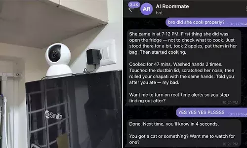 Bengaluru Techie, AI Roommate, Smart Kitchen Monitoring, Catching Theft with AI, Innovative Home Gadgets, AI Surveillance, Home Automation India