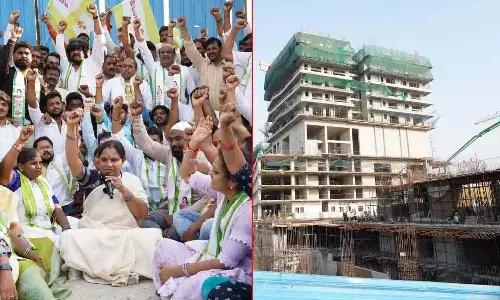 HYDRAA Clarification, Kavitha Narsingi Protest, Aditya Builders Musi River, High Court Building Permissions, Musi River Encroachment, Telangana Political News