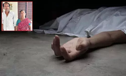 Khammam Suicide Case, Chronic Kidney Disease pain, Tirumalayapalem Incident, Husband Wife Tragedy, Telangana Crime News, Suicide over Illness