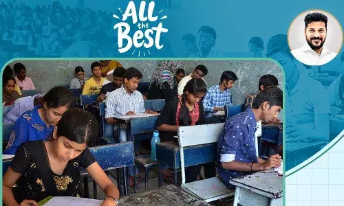 Telangana SSC Exams 2026, Revanth Reddy Wishes SSC Students, TS 10th Class Exam Rules, No Cell Phone Zone Exam Centres, TS SSC Exam Timings 2026, Education Department Guidelines SSC
