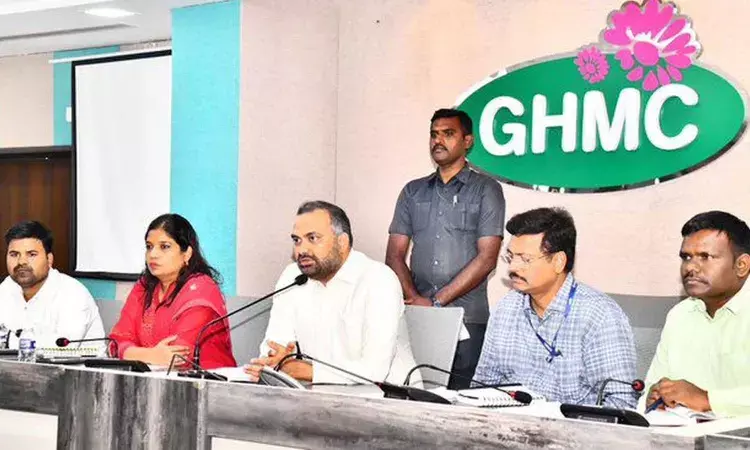 GHMC Property Tax, R.V. Karnan Commissioner, One Time Settlement Scheme, OTS Hyderabad, CURE Region Tax, Property Tax Defaulters, MyGHMC App, Hyderabad Civic News