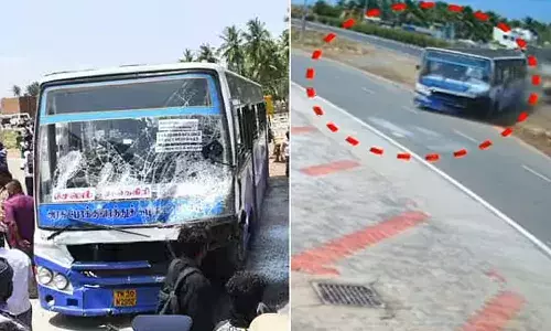 National News, Tamilnadu, Salem Accident, Road Tragedy, Bus Accident