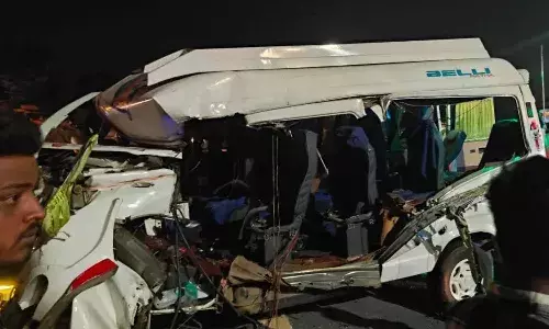 Devanahalli Road Accident, NH 648 Accident, Bengaluru Rural News, Tiptur Residents, Lorry Collision, Tata Traveller Accident, Karnataka Highway Safety, Rani Cross Accident