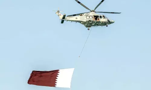 International News, Qatar, Military Helicopter Crash, Persian Gulf, TechnicalFailure