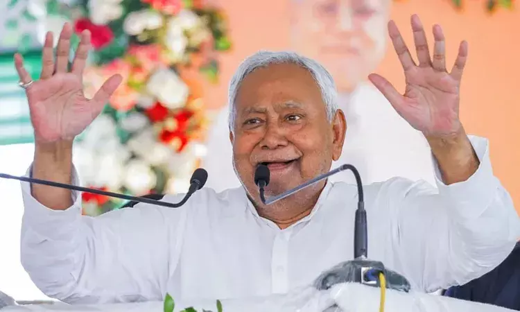 మళ్లీ జేడీయూ చీఫ్‌గా నీతీశ్ కుమార్​ ఎన్నిక