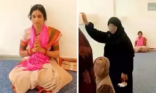 Madhavi Latha Airport Video, IGI Airport Prayer Room Controversy, Durga Suktam Chanting, BJP Leader Madhavi Latha, Delhi Airport Rules, Social Media Backlash, Religious Spaces in Airports
