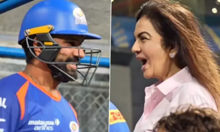 రోహిత్ శర్మను చూసి షాక్ అయిన నీతా అంబానీ