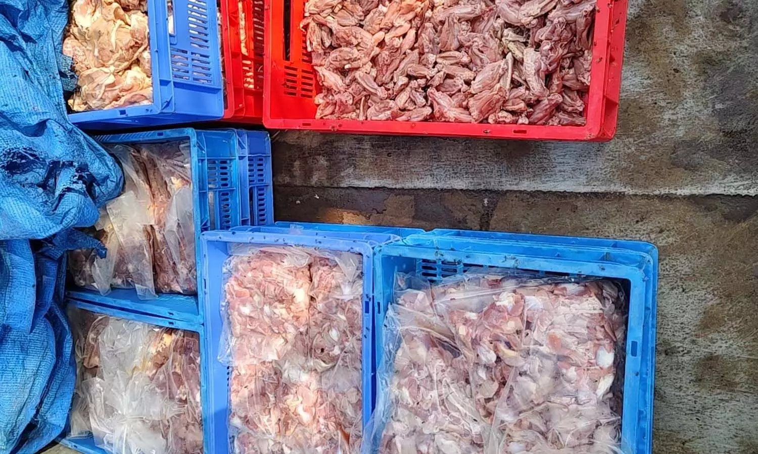 Rotten Chicken Seized, Hyderabad Task Force Raids, Public Health Alert, Adulterated Food Meat, H-FAST Operation, Sanath Nagar Police, FSSAI License Expired Rotten Chicken Seized, Hyderabad Task Force Raids, Public Health Alert, Adulterated Food Meat, H-FAST Operation, Sanath Nagar Police, FSSAI License Expired