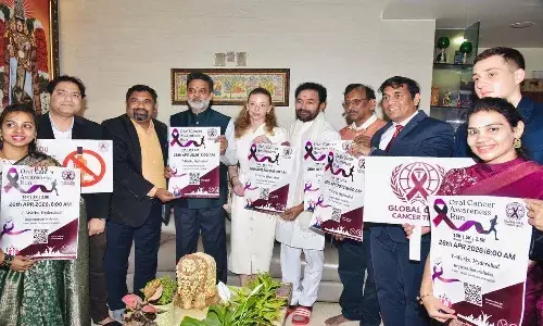 Hyderabad News, OralCancerAwareness, Hyderabad Marathon, CancerAwareness