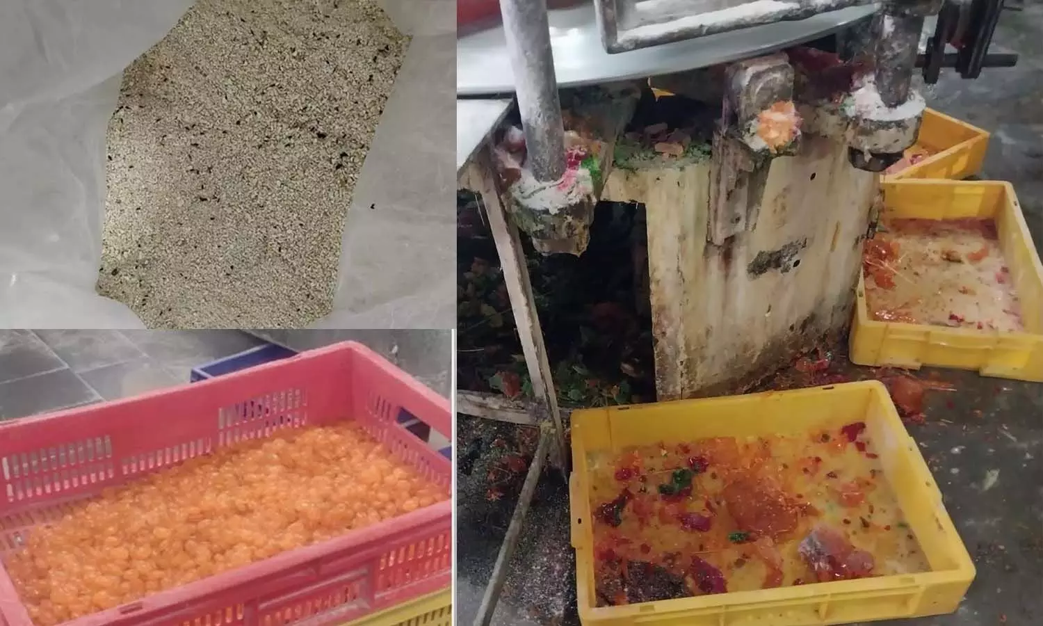 Telangana Food Safety Raids, Adulterated Confectionery, Mallapur Food Inspection, Insect-Infested Cashews, Unhygienic Kulfi Unit, Public Health Warning, Food Adulteration Telangana, Seized Sweets Telangana Food Safety Raids, Adulterated Confectionery, Mallapur Food Inspection, Insect-Infested Cashews, Unhygienic Kulfi Unit, Public Health Warning, Food Adulteration Telangana, Seized Sweets
