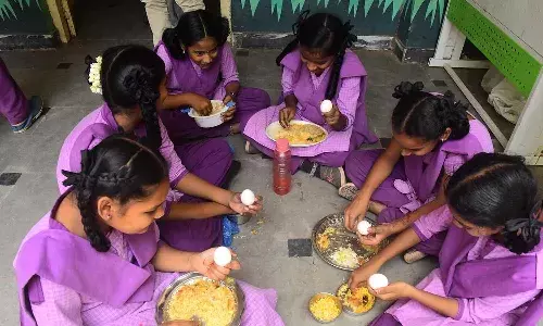 Dry Ration Distribution AP, Midday Meal Scheme Updates, Drought-hit Mandals 2026, Student Welfare AP, Rice and Eggs Distribution, IMMS App Updates, Summer Nutrition Program