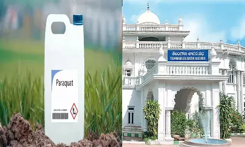 Telangana, ParaquatBan, Telangana Assembly, FarmerSafety, ToxicHerbicide