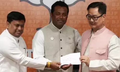 బీజేపీలో చేరిన టెన్నిస్ దిగ్గజం..!