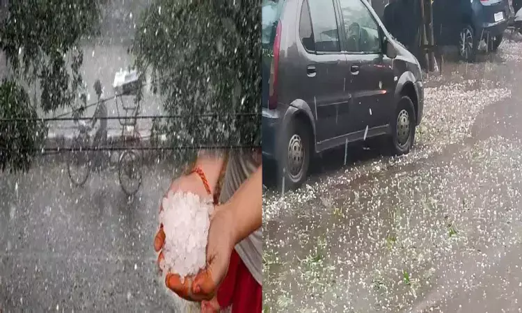 Telangana Weather, HailstormAlert, OrangeAlert, UnseasonalRains