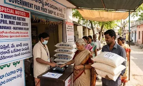 Ration Card Holders, Three Months Ration Quota, Rice Distribution, Food Grain Stocks, Biometric Verification, Warehousing and Logistics, Procurement Season, Public Distribution System (PDS)