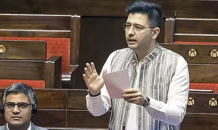 ఎంపీ రాఘ‌వ్ చ‌ద్దాకు షాక్.. మైక్ ఇవ్వొద్దని రాజ్యసభ సెక్రటేరియట్‌కు లేఖ రాసిన ఆమ్ ఆద్మీ పార్టీ