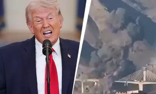 Iran B1 Bridge Airstrike, Donald Trump Iran Warning, Strait of Hormuz Blockade, Israel-Iran Conflict 2026, Global Oil Supply Disruption, Abbas Araghchi Response, US Military Strikes Iran