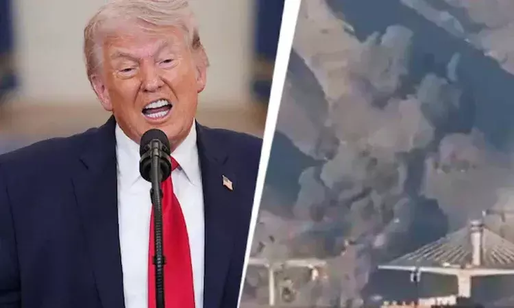 Iran B1 Bridge Airstrike, Donald Trump Iran Warning, Strait of Hormuz Blockade, Israel-Iran Conflict 2026, Global Oil Supply Disruption, Abbas Araghchi Response, US Military Strikes Iran