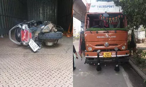 Crime News, Hyderabad, Madhapur, RoadAccident, HitAndRun, KeralaCouple Crime News, Hyderabad, Madhapur, RoadAccident, HitAndRun, KeralaCouple