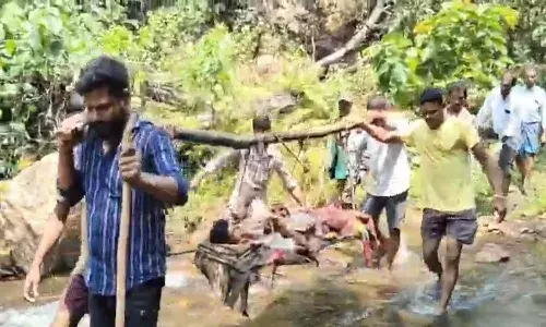 AndhraPradesh, Rampachodavaram, AgencyArea, TribalIssues, DoliCarry, HealthCareCrisis