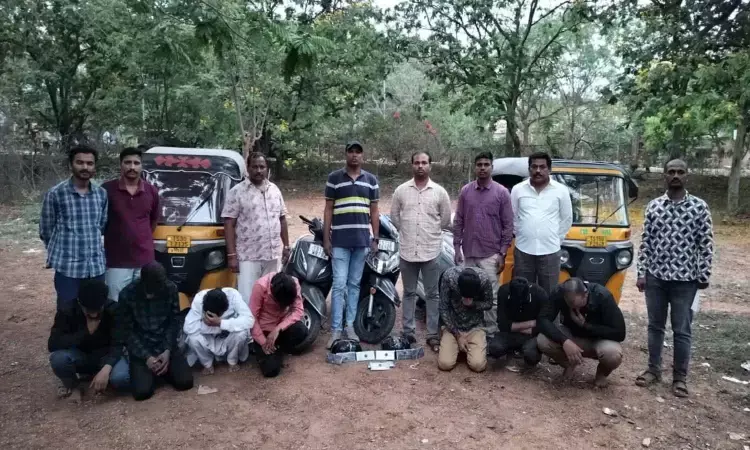 Hyderabad Crime, GanjaSeized, Golconda, DrugBust