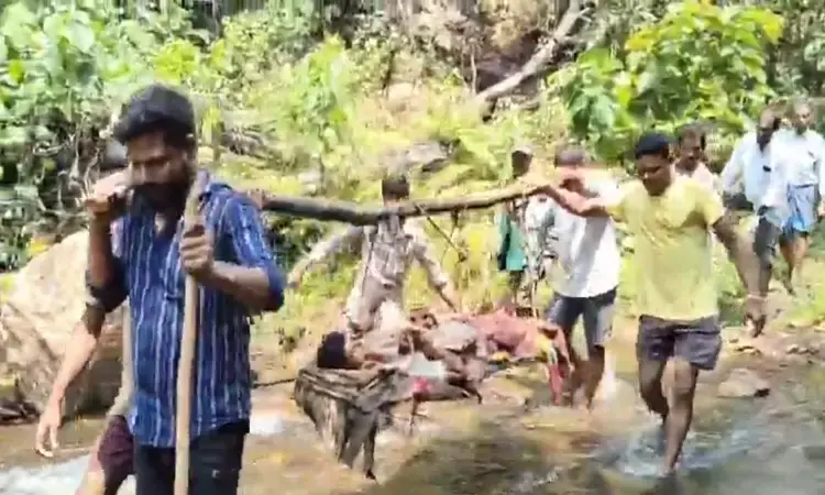 AndhraPradesh, Rampachodavaram, AgencyArea, TribalIssues, DoliCarry, HealthCareCrisis