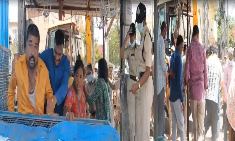 Hyderabad News, Malkajgiri, Encroachment Drive, GHMC, FootpathClearance, StreetVendors Hyderabad News, Malkajgiri, Encroachment Drive, GHMC, FootpathClearance, StreetVendors