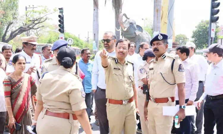 షేక్పేట్ - మాసాబ్ ట్యాంక్ మార్గంలో మోడల్ కారిడార్ షేక్పేట్ - మాసాబ్ ట్యాంక్ మార్గంలో మోడల్ కారిడార్