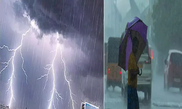 AndhraPradesh, Weather Alert, AP Rain, Thunderstorm, Lightning Alert, Apsdma