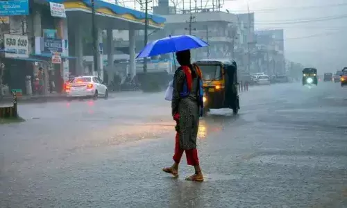 Andhra Pradesh Weather Update, IMD Warning, Thunderstorms and Lightning, Heatwave and Humidity, Rayalaseema Weather, Coastal Andhra Rain Forecast, Cyclonic Circulation, Weather Trough Impact