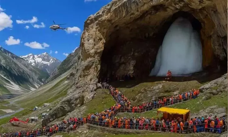 National News, JammuKashmir, AmarnathYatra, SpiritualJourney, Pilgrimage