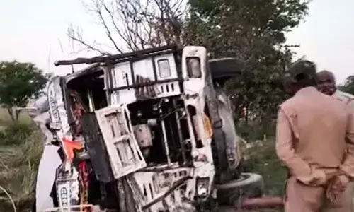 Hapur Bus Accident, Katihar Road Tragedy, Wedding Procession Crash, Head-on Collision, National Highway 31 Accident
