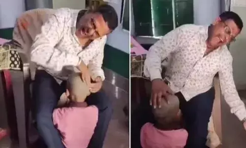 UP teacher suspended, Etawah school teacher, student head tabla video, Basic Education Department, viral video news, teacher indiscipline action UP teacher suspended, Etawah school teacher, student head tabla video, Basic Education Department, viral video news, teacher indiscipline action